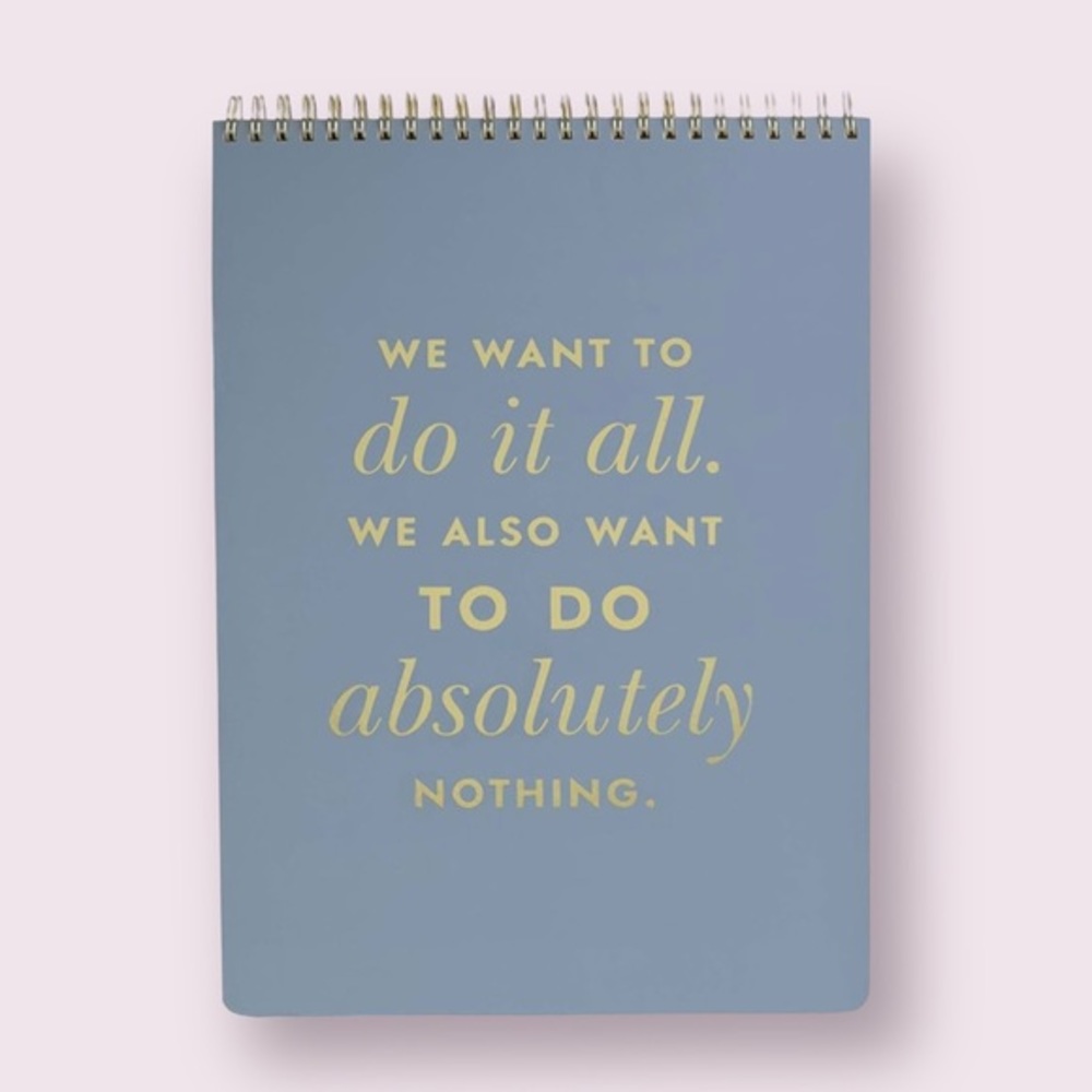 Kate Spade New York Large College Ruled Notebook, Top Spiral Notebook, Do It All